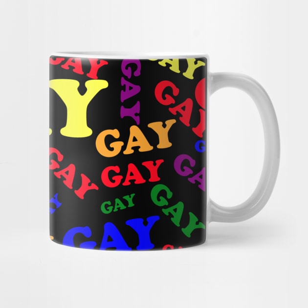 Say Gay Heart Shaped Design by Brobocop